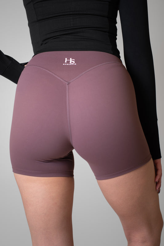Lühikesed retuusid HS Cozy vintage-lilla tagant
